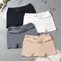 【YF】 Seamless Boyshorts Boxers Cotton Crotch Antibacterial Ladies Safety Pants Thin for