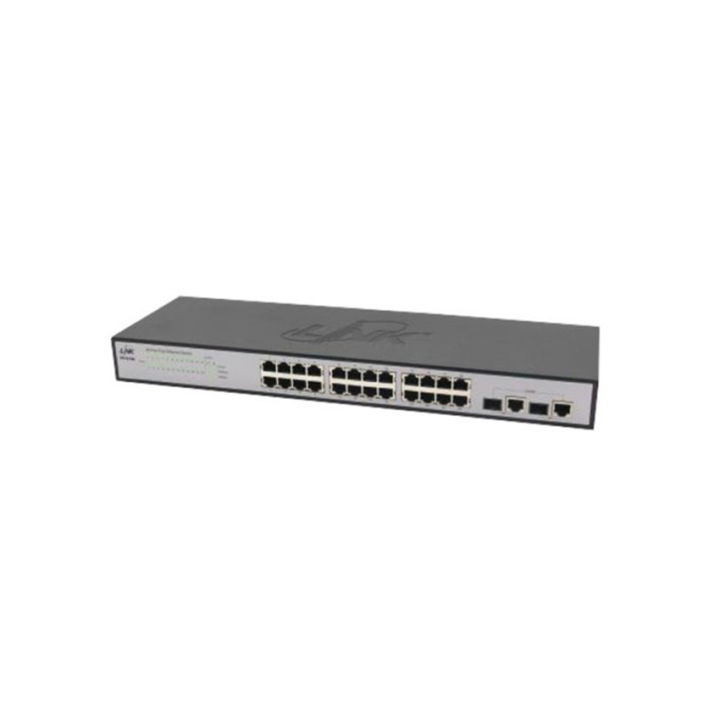link-unmanaged-network-switch-26-port-fast-ethernet-switch-10-100-mbps-รุ่น-pf-0126
