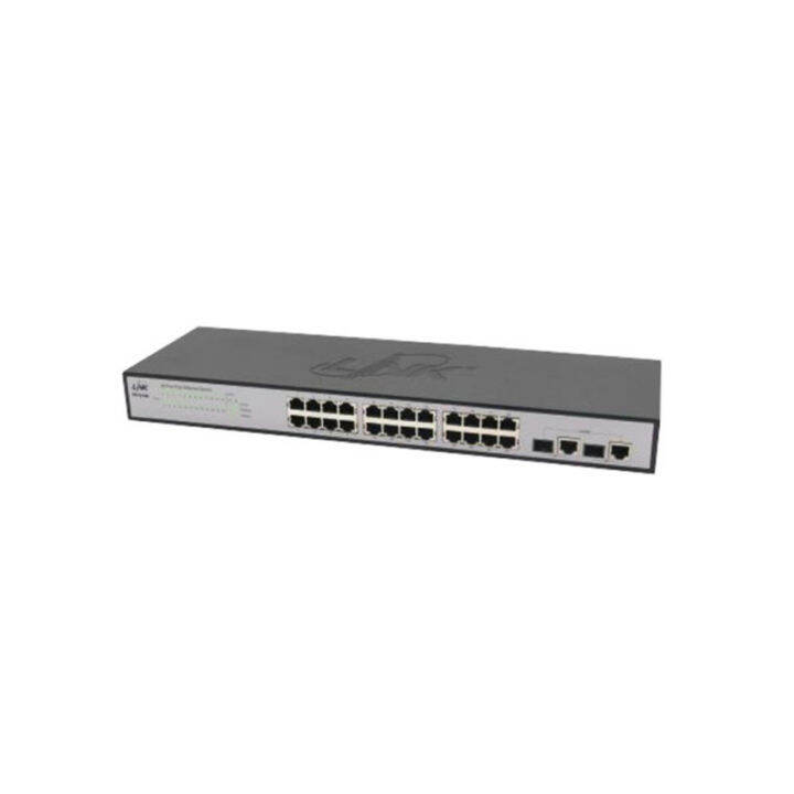 link-unmanaged-network-switch-26-port-fast-ethernet-switch-10-100-mbps-รุ่น-pf-0126