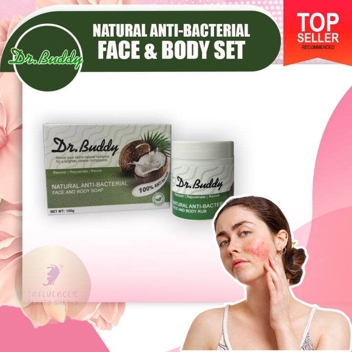 Dr.Buddy Product AntiBacterial Soap and Rub Set Instant effect