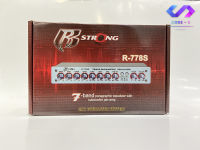 R-STRONG R778S ปรีแอมป์รถยนต์ ปรีแอมป์ 7แบนด์  ลูกบิดอลูมิเนียม มีช่องปรับ gain in-put ปรีแอมป์ ปรี ปรีโม