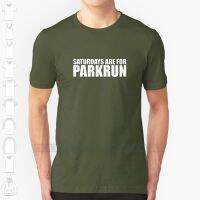 Saturdays Are For Parkrun Custom Design Print For Men Women Cotton New Cool Tee T Shirt Big Size 6xl Park 5k 10k XS-6XL