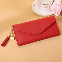 Fashion Women Wallets Simple Zipper Purses Black White Gray Red Long Section Clutch Wallet Soft PU Leather Money Bag