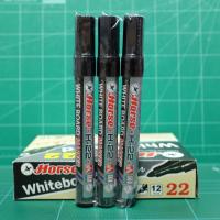 ปากกาไวท์บอร์ดตราม้า Horse Whiteboard Marker H-22 หมึกสีดำ (1ชุด/3ด้าม) ขนาดหัวปากกา 2 มม. สีหมึกลบได้บนพื้นผิวลื่น (Non-Permanent) สามารถเขียนได้บนกระดานไวท์บอร์ด แก้ว และพื้นผิวที่ไม่มีรูพรุน CCHAITIP STATIONERY เครื่องเขียน อุปกรณ์สำนักงาน ออฟฟิศ