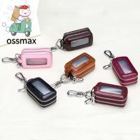 OSSMAX กล่องใส่กุญแจรถยนต์แบบใส,กล่องใส่กุญแจรถยนต์เคสกุญแจรถยนต์ที่ใส่กุญแจรถกุญแจมีซิปสองชั้นหน้าต่างกระเป๋ากุญแจแบบใส