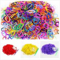 【hot】✑☁∋  600pcs Small Rubber Band Womens Hair Elasticity Durable Mori Thickened Disposable Color Rope Accessories