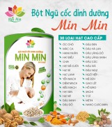 Ngũ Cốc Lợi Sữa Cao Cấp Min Min 30 hạt mẫu mới - Ngũ cốc kích sữa