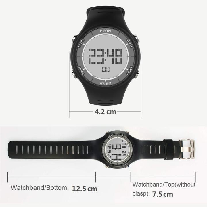 mens-digital-sport-watch-for-outdoor-running-with-alarm-clock-stopwatch-and-countdown-timer-50m-waterproof-ezon-l008