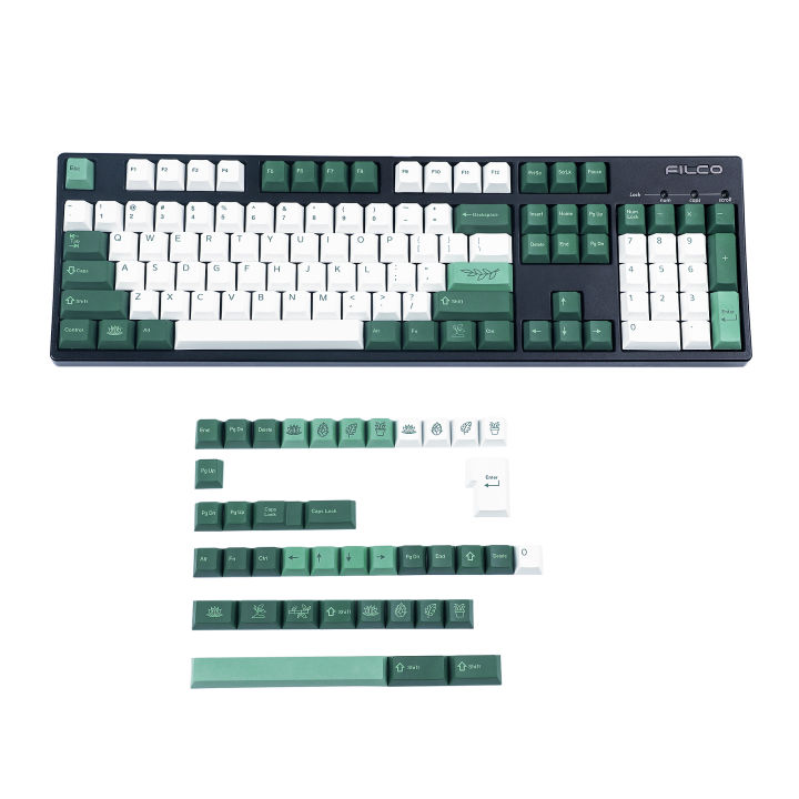 botanical-dye-sub-keycaps-thick-pbt-cherry-profile-german-french-italian-spain-uk-iso-key-caps-for-tkl-gk61-96-gmmk-mx-keyboard