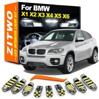 ZITWO Canbus ไม่มีข้อผิดพลาดนำแผนที่โดมภายในรถหลอดไฟชุดสำหรับ BMW X1 E84 F48 X2 E70 X6 F39 X3 E83 F25 X4 F26 X5 E71