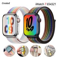 for apple watch band 41mm 45mm 40mm 44mm 38mm 42mm Sport loop Watchband series 7 6 5 4 3 2 1