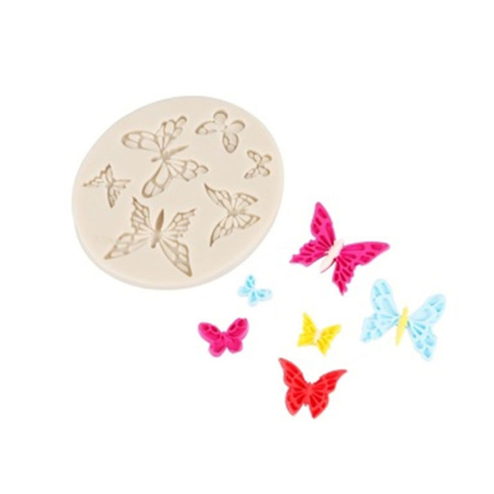 Silicone Butterfly Mold DIY Baking Chocolate Cake Candy Decorating Mould  Tools