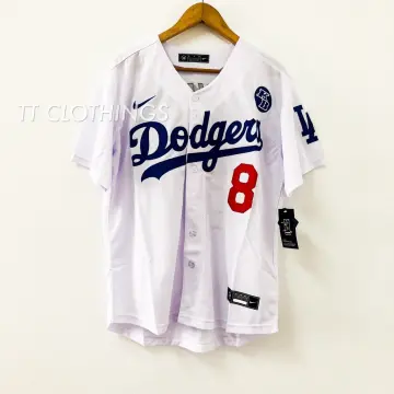 Dodgers Jersey Bryant #24 White
