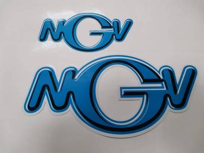 สติ๊กเกอร์ คำว่า NGV Natural GAS Vehicle ก๊าซ แก๊ส sticker ติดรถ แต่งรถ สติกเกอร์ สติกเกอ สีฟ้า ฟ้า สวย งานดี แก็สธรรมชาติ ก๊าซธรรมชาติ ธรรมชาติ