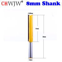 1 ชิ้นตรง / Dado Router Bit 3/8－Dia X 2－ความยาว－8mm Shank เครื่องตัดไม้เครื่องมือตัดไม้