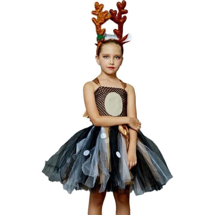 reindeer-christmas-costume-for-girls-lovely-christmas-reindeer-costume-dress-for-girls-christmas-costume-dress-birthday-gift-for-girls-incredible