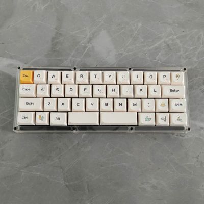 RS40 VIA Programmble RGB Mechanical Keyboard Transparent Stack Acrylic Case Type-c Hot Swappable PCB 40 Layout Portable Keyboard Basic Keyboards