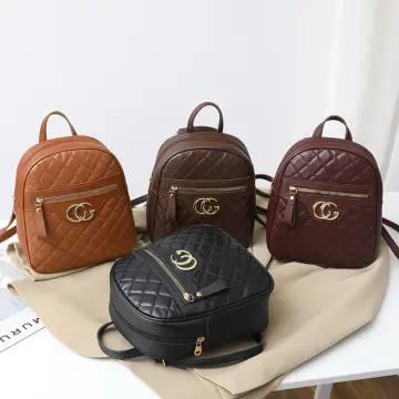 Shop Jhonn Pu Leather Bag For Women Elegant Retro online