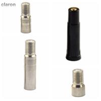 CLARON อะไหล่ส่วนขยายของวาล์วจักรยาน1คู่,ทนทานต่อการกัดกร่อน19Mm/25Mm/39Mm ไม่สามารถสายคาดหัวต่อขยายมอเตอร์อายุการใช้งานยาวนานวาล์วได้ง่าย