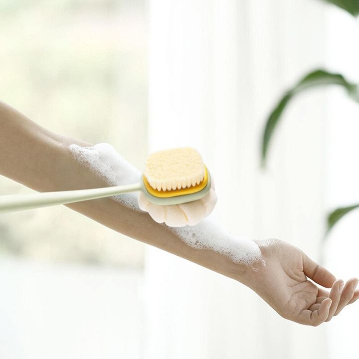 long-handled-back-brush-for-shower-reversible-bath-sponge-removable-shower-scrub-ball-bodyy-cleaning-for-women-and-men