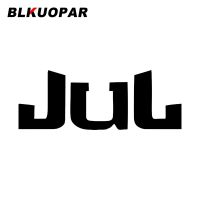 BLKUOPAR Jul Car Stickers Personality Sunscreen Fashionable Decals Car Styling Scratch Proof Creative Funny ATV Decoration