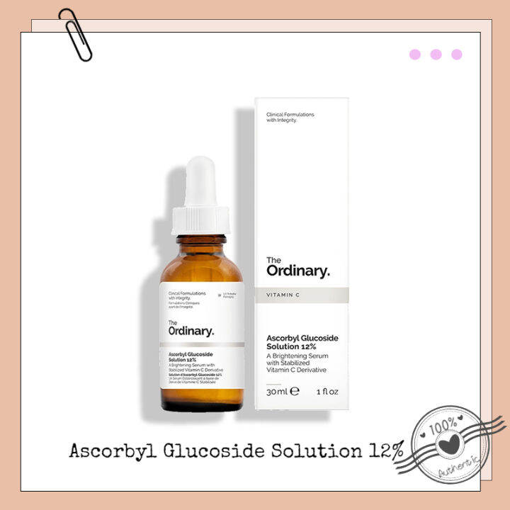 The Ordinary Ascorbyl Glucoside Solution 12% 30ml | Lazada PH