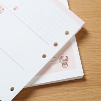 A5 A6 Kawaii Loose Leaf Notebook Paper Refill Spiral Binder Index Inner Pages Monthly Weekly Daily Planner Agenda