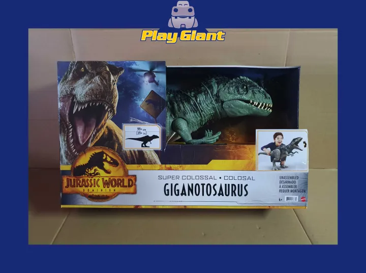 Jurassic World Super Colossal Giganotosaurus Action Figure | Lazada PH