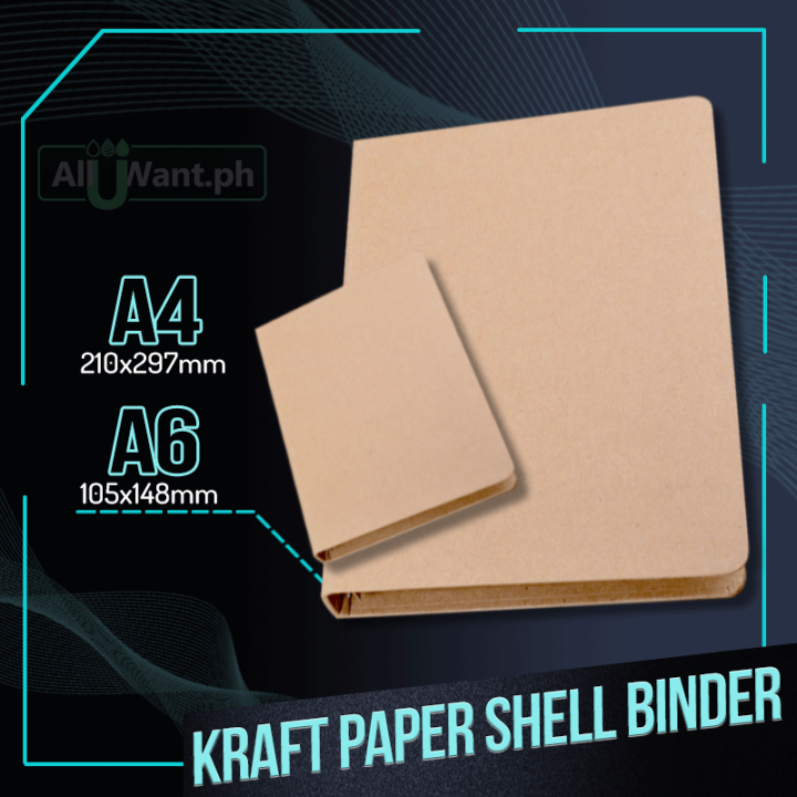 Kraft Paper Shell Binder Lazada PH