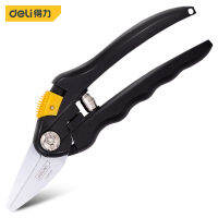 Deli 8 Inch Multifunctional Gardener Hand Tool Flower nch Shears Alloy Cutter Head Non Slip PP Handle Garden Pruning Tool