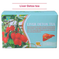 Wins Town Liver Detox Tea ตับทำความสะอาดชา,สำหรับไขมันตับและแอลกอฮอล์ตับ,20ถุงชา