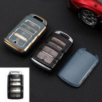 fvdbsdv Plating TPU Car Key Case Cover Shell Fob For KIA Cadenza K9 K7 k-04 Sorento K900 and New K7 key 2013 year to 2016 year 4 Buttons