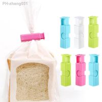 4pcs Kitchen Supplies Creative Elastic Snack Food Sealing Clip Fresh-keeping Plastic Bag Convenient Sealing Clip