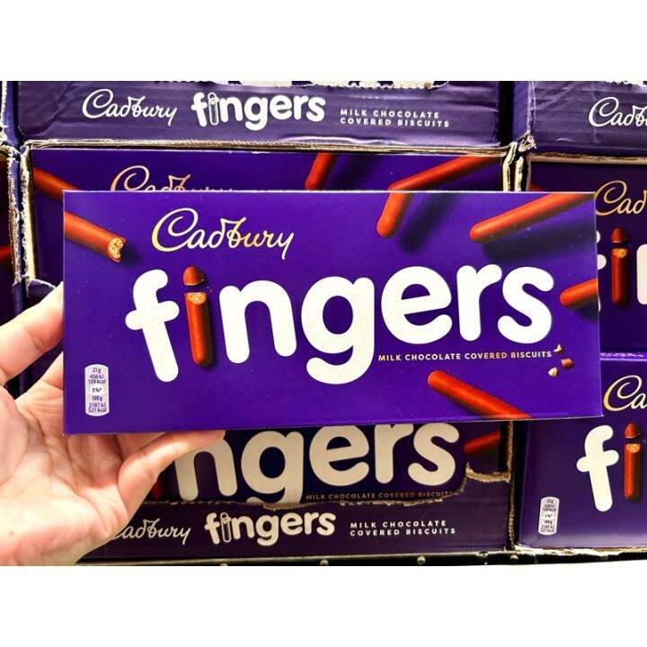 Cadbury Fingers Milk Chocolate Biscuits 114g | Lazada PH