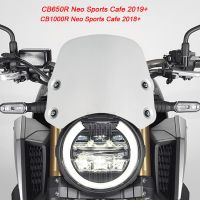 สำหรับฮอนด้า CB650R CB1000R นีโอสปอร์ตคาเฟ่2018 2019 2020 CB 1000R 650R CB 650 R กระจกรถจักรยานยนต์กระจกหน้ารถชุดเสริม