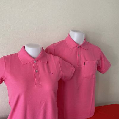 polo Shirt เสื้อเชิ้ต สีชมพู แบบสวย ใส่สบายไม่ร้อน‎ สุดยอดสินค้าขายดี อันดับ 1 เป็นแบรนด์คนไทย ผลิตโดยคนไทย ใช้วัตถุดิบในประเทศไทยทั้งหมด