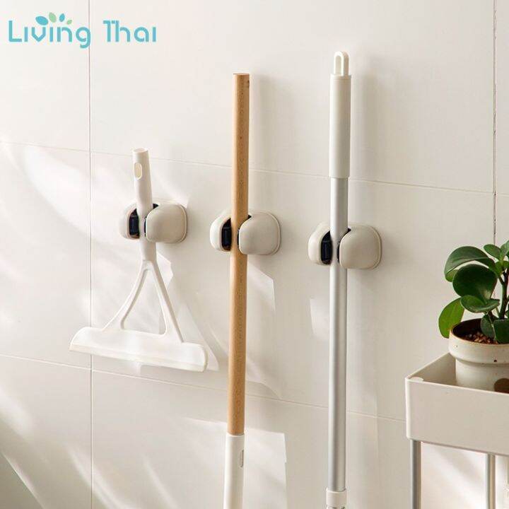 โปรแรง-living-thai-ที่เก็บไม้กวาด-ที่เก็บไม้ถูพื้น-ตะขอเก็บไม้ถูพื้น-ไม้mop-ตะขอเก็บไม้กวาด-ตะขอติดผนัง-ที่เก็บไม้กวาดติดผนัง-สุดคุ้ม-ไม้-ถู-พื้น-ไม้-ม็อบ-ถู-พื้น-ไม้-ถู-พื้น-3m-ม็อบ-ถู-พื้น