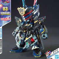 BANDAI GUNPLA SD GUNDAM WORLD HEROES SDW SERGEANT VERDE BUSTER GUNDAM โมเดล กันดั้ม กันพลา VCA GUNDAM