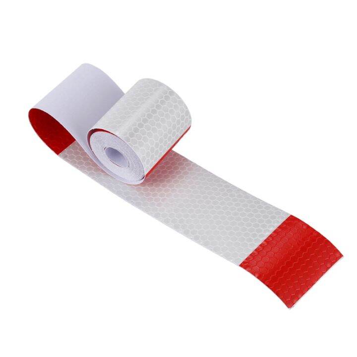 3x-2-inch-x-10ft-3-meters-night-reflective-safety-warning-white-red-tape-strip-sticker