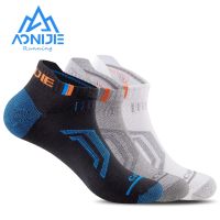 AONIJIE E4101 3 Pairs Quick Drying Socks Compression Sock Low Show Breathable For Outdoor Marathon Camping Hiking Trail Running