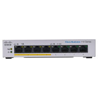 Cisco CBS110-8PP-D-EU 8x10/100/1000 ports (4 support PoE with 32W power budget)