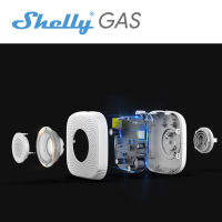 เครื่องตรวจจับก๊าซ Shelly สัญญาณเตือนที่มีความไวสูงเหมาะสำหรับการป้องกันบ้านและการตรวจจับก๊าซเซ็นเซอร์อัจฉริยะ