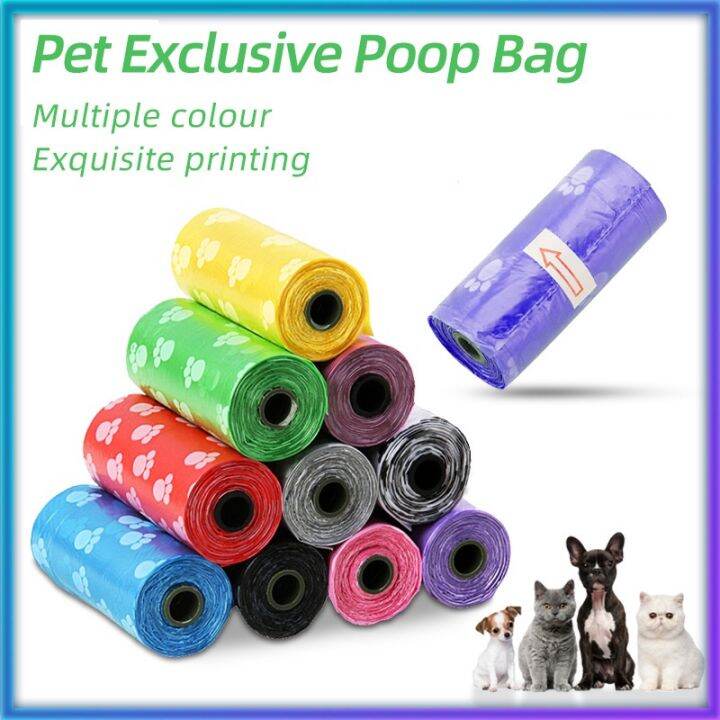 Dog Poop Bag Portable Durable Holder with Dog Poop Bags Pet Poop Bag