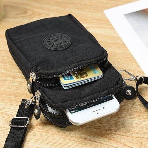 koreafashionshop-kr1735-กระเป๋าสะพายข้างใส่มือถือ-เป็นผ้าไนล่อน