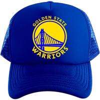 【KFAS Clothing Store】 หมวกแก๊ปทรัคเกอร์สำหรับผู้ชายผู้หญิง-นักรบ Golden State NBA