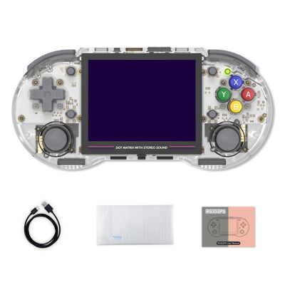 RG353PS Retro Game Console 16G+64G 3.5Inch IPS Screen 64 Bit Linux System Handheld Retro Game Player HD 2.4G/5G WiFi