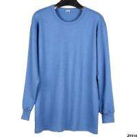 เสื้อผ้าฤดูใบไม้ร่วงทรงหลวมไซส์ใหญ่พิเศษสีล้วนไซส์ใหญ่พิเศษคอกลมเสื้อชิ้นเดียวแบบวินเทจชายเสื้อสเวตเตอร์ผ้าฝ้ายใส่สบายสำหรับคุณพ่อวัยกลางคนและผู้สูงอายุ