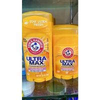 ▶️ Arm &amp; Hammer UltraMax Powder Fresh ชมพู (73 g) [ล็อตใหม่ เพิ่งมา]