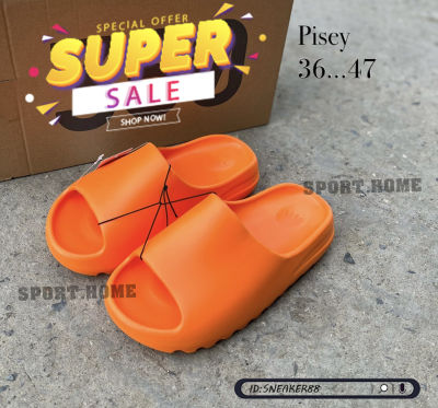 🔥รองเท้าแตะ☑️Add YZ สไลด์ 350  มีหลายสี - สีส้ม สวยแท้100% ใส่สบาย รองเท้าแปชั่น รองเท้าลำลอง