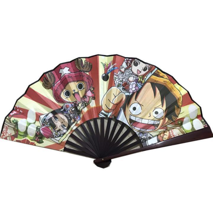 Quạt One Piece Đảo Hải Tặc cầm tay anime chibi nan 31cm cổ trang ...